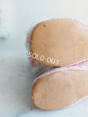 画像6: アンティークふわふわのベビーロングシューズ