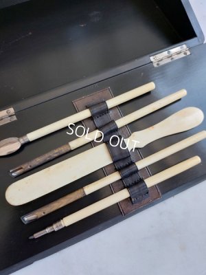 画像5: アンティークナポレオン三世スタイルインクセット