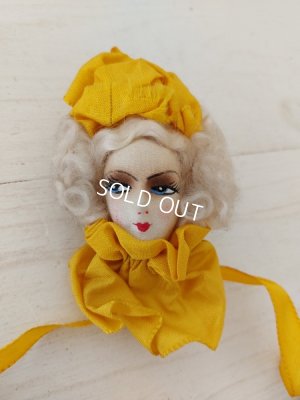 画像2: アンティークブドワールドールヘッドピンクッション