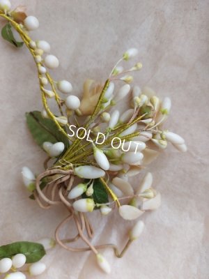 画像10: アンティークマリエワックスフラワーティアラ