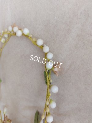 画像12: アンティークマリエワックスフラワーティアラ