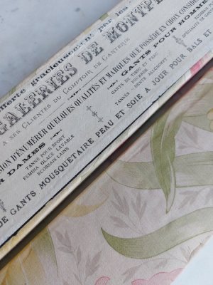 画像10: アンティークカルトナージュボックス