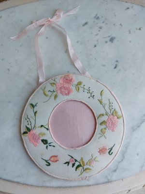 画像2: アンティークファブリックフレーム