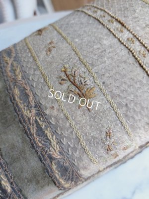 画像7: アンティークベルベット装飾ウッドボックス