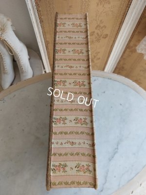 画像10: アンティーク花柄カルトナージュボックス