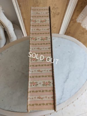 画像11: アンティーク花柄カルトナージュボックス