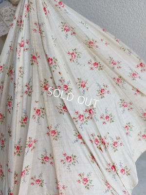 画像9: アンティーク花柄パラソル