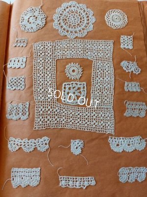 画像3: アンティーククロッシェ編みレースサンプラー