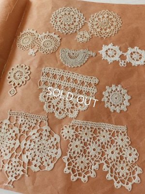 画像11: アンティーククロッシェ編みレースサンプラー