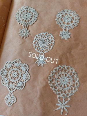 画像14: アンティーククロッシェ編みレースサンプラー