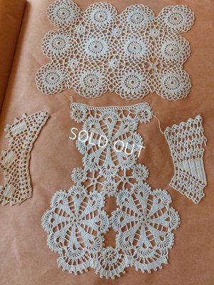 画像12: アンティーククロッシェ編みレースサンプラー