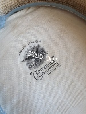 画像11: アンティークストローハット