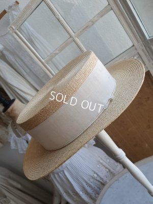 画像3: アンティークストローハット