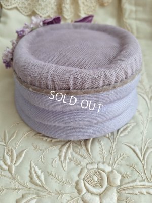 画像5: アンティーク布花ハット