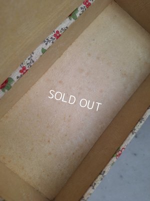 画像4: アンティーク花柄カルトナージュボックス