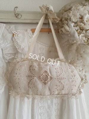 画像12: アンティークレースクッション