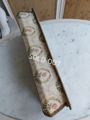 画像10: アンティークリボン柄カルトナージュボックス