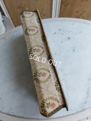 画像9: アンティークリボン柄カルトナージュボックス