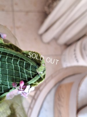 画像17: ヴィンテージ布花ハット