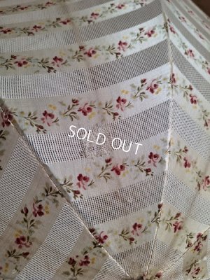 画像20: アンティーク花柄パラソル