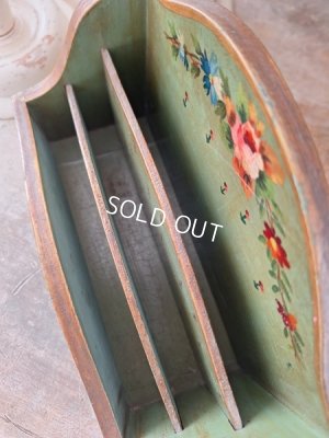 画像5: アンティーク手描きレターラック