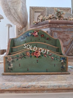 画像7: アンティーク手描きレターラック