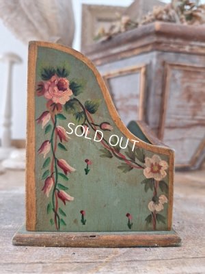 画像9: アンティーク手描きレターラック