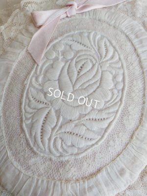 画像3: アンティークレースクッション