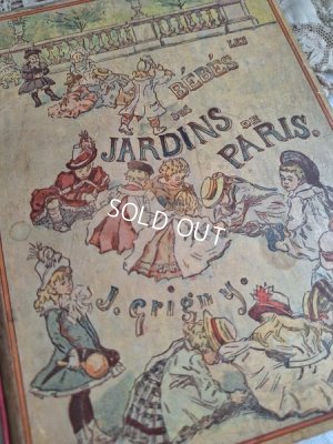 画像2: LES BEBES DES JARDIN DE PARIS絵本