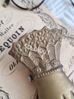 画像4: アンティークハンド型クリップ