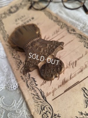 画像7: アンティークハンド型クリップ