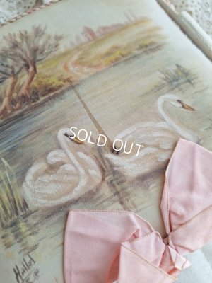 画像2: アンティークスワン柄ボックス