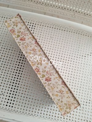 画像8: アンティーク花柄カルトナージュボックス