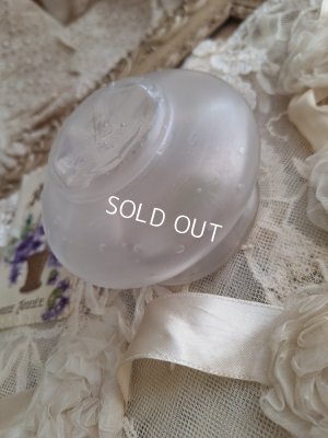 画像14: アンティークガラスパウダージャー