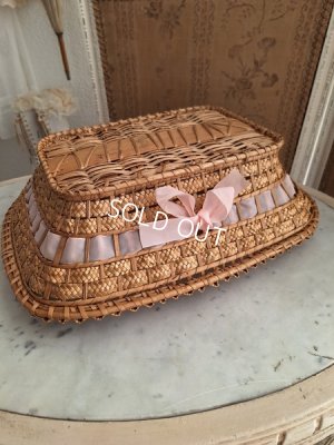 画像3: アンティーククッション付きバスケット