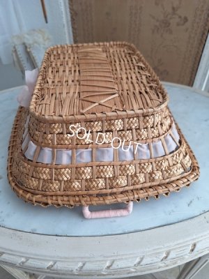 画像8: アンティーククッション付きバスケット