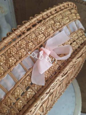 画像9: アンティーククッション付きバスケット