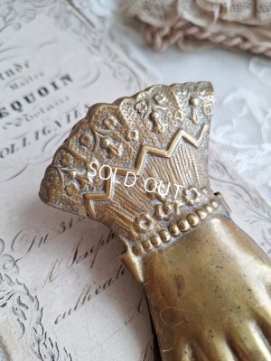 画像6: アンティークハンド形クリップ