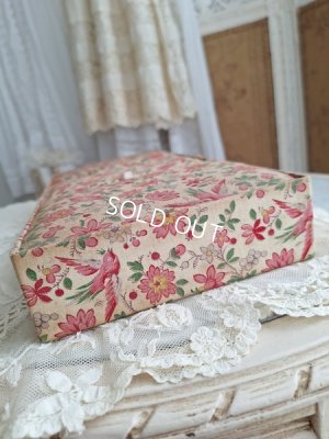 画像14: アンティークカルトナージュソーイングボックス