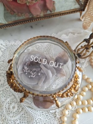 画像14: アンティークローズガーランド装飾パウダージャー