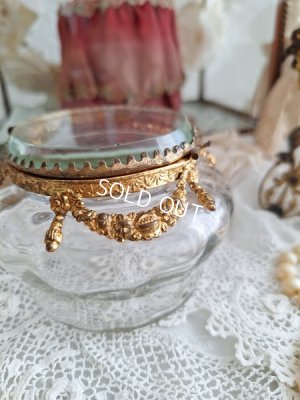 画像3: アンティークローズガーランド装飾パウダージャー