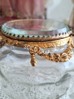 画像2: アンティークローズガーランド装飾パウダージャー