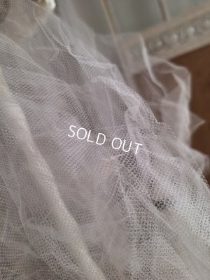 画像16: ベール付きワックスフラワーティアラ