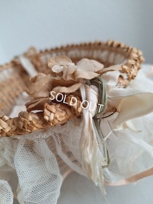 画像21: アンティークレースパニエ