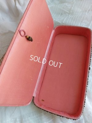 画像15: アンティークロココリボン刺繍ボックス