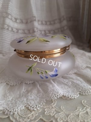 画像5: アンティークガラスパウダージャー