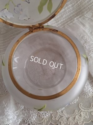 画像10: アンティークガラスパウダージャー