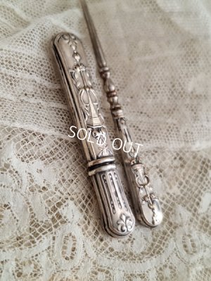 画像9: アンティークソーイングツールセット