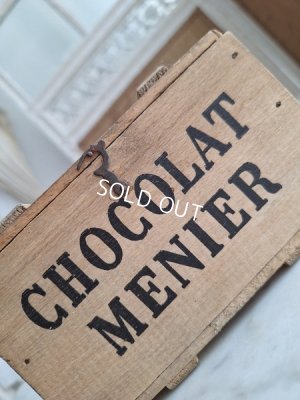 画像2: Chocolat Menierウッドコンテナー