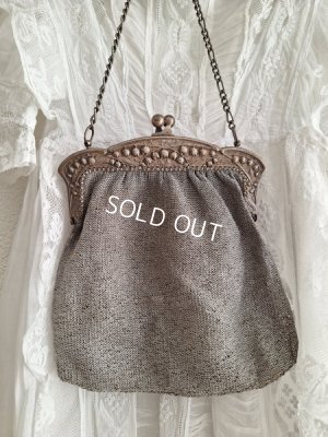 画像13: アンティークすずらんレリーフがま口